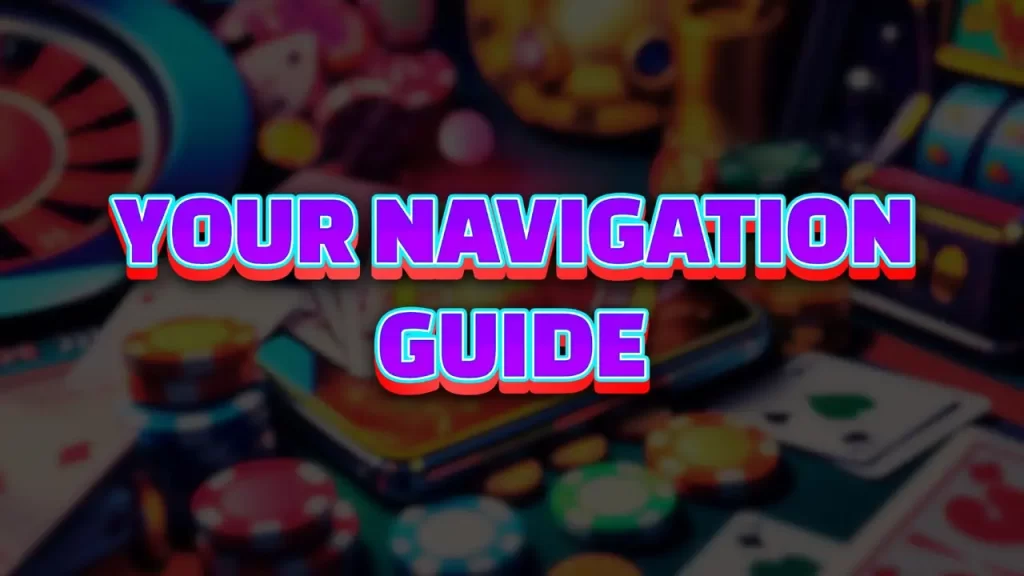 illustration text 'your navigation guide'